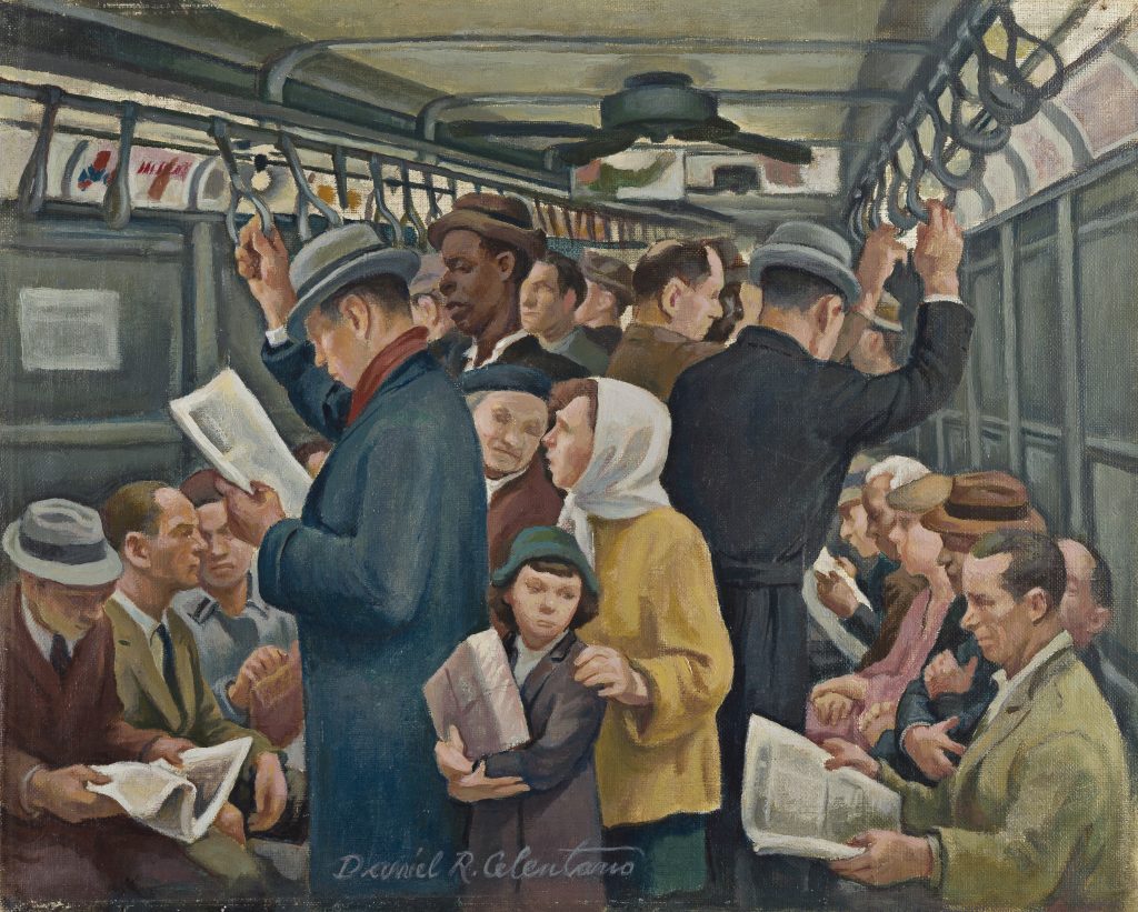 Daniel Celentano, Untitled, (Subway), M45045-9.