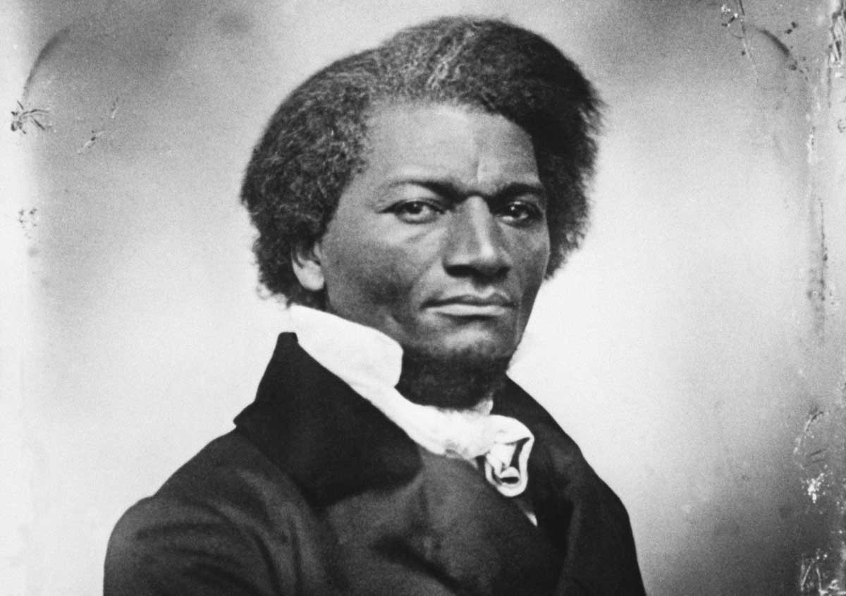 Frederick Douglass, c.1855. Bettmann/Getty Images.
