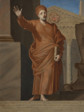 Jacques Stella, Roberto De Nobili Jesuit missionary in Madras, 1649, Oil on Canvas, Palazzo Chigi, Ariccia