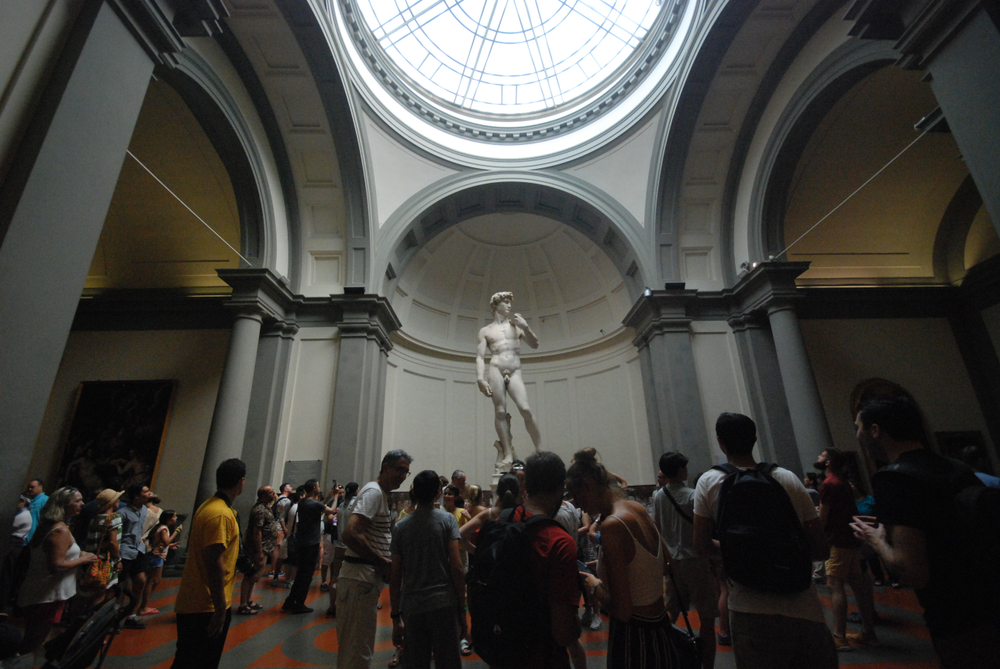 The Statue of David, one of the unmissable things to see in Florence