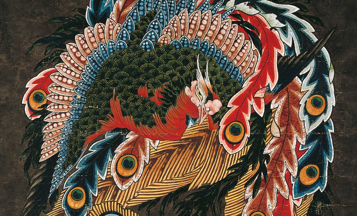 Phoenix by Hokusai, Japan, c.1835 © Bridgeman Images.